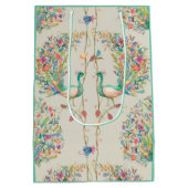 Grand sac cadeau Peacock Extraordinaire (Dos)