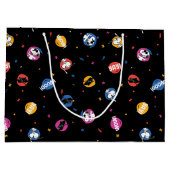 Grand Sac Cadeau Peanuts Snoopy Graduation Celebration Pattern (Dos)