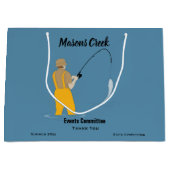 Grand Sac Cadeau Pêche (Devant)