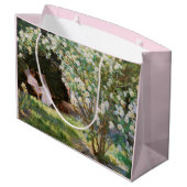 Grand Sac Cadeau Peder Severin Kroyer - Roses (Dos Angle)