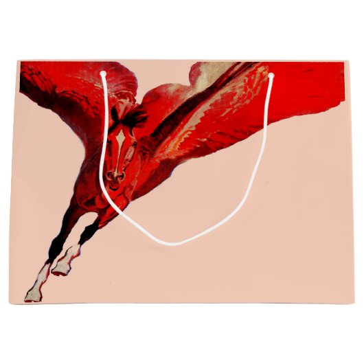 Grand Sac Cadeau Pegasus le cheval volant (Devant)