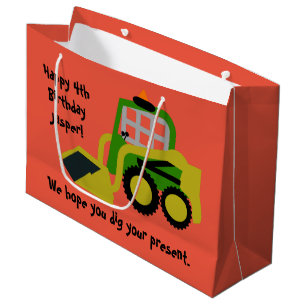 Grand Sac Cadeau Pelle Bobcat
