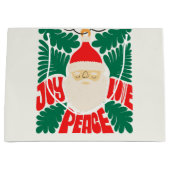 Grand Sac Cadeau Père Noël Holiday (Devant)