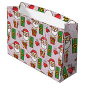 Grand Sac Cadeau Père Noël Sack (Dos Angle)