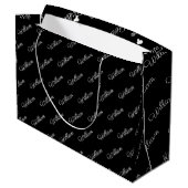 Grand Sac Cadeau Personalised wrapping paper (Dos Angle)