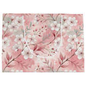 Grand Sac Cadeau Personalized cherry blossoms (Dos)
