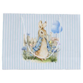 Grand Sac Cadeau Personnalisé Peter Rabbit Baby Boy (Dos)