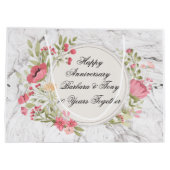 Grand Sac Cadeau Personnaliser le bon anniversaire (Dos)