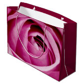 Grand Sac Cadeau Pétales intérieurs de Bud Rose (Dos Angle)