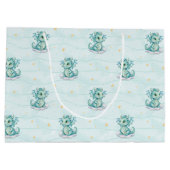 Grand Sac Cadeau Petit Baby shower Dragon (Dos)