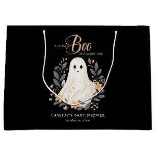 Grand Sac Cadeau Petit Boho Ghost Baby shower d'Halloween