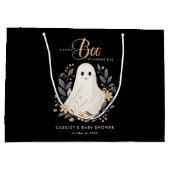 Grand Sac Cadeau Petit Boho Ghost Baby shower d'Halloween (Dos)