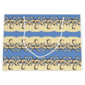 Grand Sac Cadeau Petit Garçon Pacifier Abstrait (Devant)