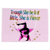 GRAND SAC CADEAU PETIT MAIS FIERCE GYMNAST (Dos)