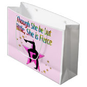 GRAND SAC CADEAU PETIT MAIS FIERCE GYMNAST (Devant Angle)