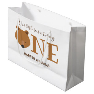 Grand Sac Cadeau Petit Ours Turner un animal mignon premier anniver