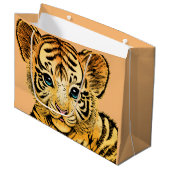 GRAND SAC CADEAU PETIT TIGER (Devant Angle)