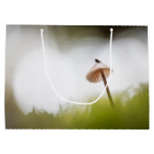 Grand Sac Cadeau Petite photo de la nature des champignons (Dos)