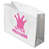 Grand Sac Cadeau petite princesse - un Bébé Royal ! (Dos Angle)