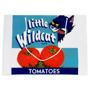 Grand Sac Cadeau Petites tomates Wildcat créer étiquette