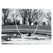 Grand Sac Cadeau Photo de pont de l'arc de Central Park (Dos)