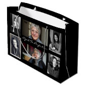 Grand Sac Cadeau Photos De L'Âge À La Perfection (Dos Angle)