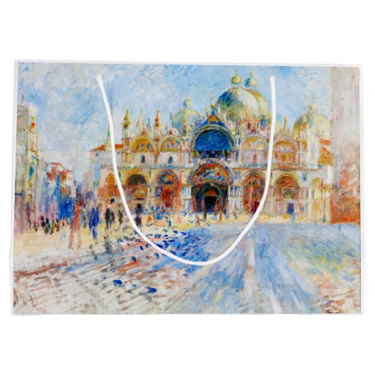 Grand Sac Cadeau Piazza San Marco, Renoir (Dos)