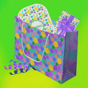 Grand Sac Cadeau Pickleball Pop Art super