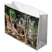 Grand Sac Cadeau Pierre-Auguste Renoir - Baignade sur la Seine (Dos Angle)