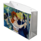 Grand Sac Cadeau Pierre-Auguste Renoir - Danse à Bougival (Dos Angle)