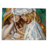 Grand Sac Cadeau Pierre-Auguste Renoir - Deux Filles Lecture (Dos)