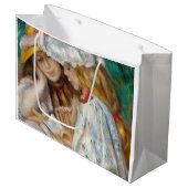 Grand Sac Cadeau Pierre-Auguste Renoir - Deux Filles Lecture (Devant Angle)