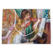 Grand Sac Cadeau Pierre Auguste Renoir - Jeunes filles au piano (Devant)