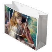 Grand Sac Cadeau Pierre-Auguste Renoir - Lecture (Devant Angle)