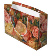 Grand Sac Cadeau Pierre-Auguste Renoir - Rose (Dos Angle)