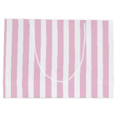 Grand Sac Cadeau Pince rose et palmier (Dos)