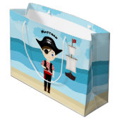Grand Sac Cadeau Pirate Boy (Dos Angle)