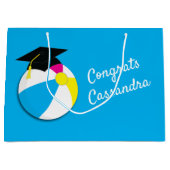 Grand Sac Cadeau Piscine Party Beach Ball (Devant)