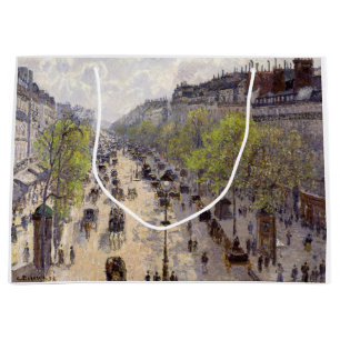 Grand Sac Cadeau Pissarro - Boulevard Montmartre, Printemps
