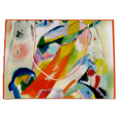 Grand Sac Cadeau PixDezines panneau mural Kandinsky 1914/abstrait (Devant)