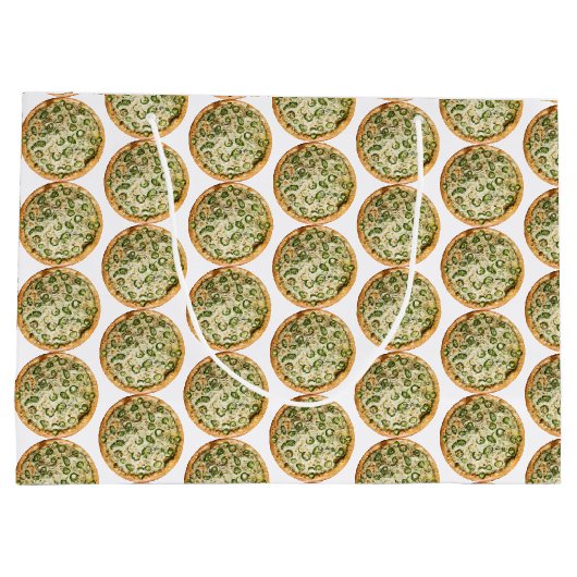 Grand Sac Cadeau Pizza (Dos)