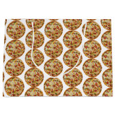 Grand Sac Cadeau Pizza (Devant)
