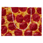 Grand Sac Cadeau pizza pepperonis (Dos)