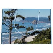 Grand Sac Cadeau Plage de l'océan pittoresque (Devant)