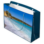 Grand Sac Cadeau Plage exotique Île tropicale Paradis (Dos Angle)