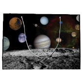 Grand Sac Cadeau Planets du système solaire (Dos)