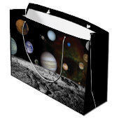 Grand Sac Cadeau Planets du système solaire (Dos Angle)