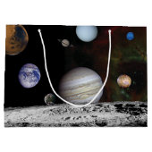 Grand Sac Cadeau Planets du système solaire (Dos)