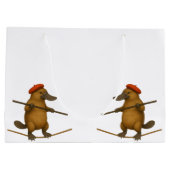 Grand Sac Cadeau Plato platypus tightrope walker (Dos)