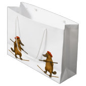 Grand Sac Cadeau Platon ornithorynque funambule (Devant Angle)